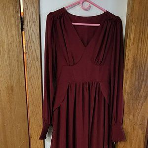 Burgundy Maxi Dress